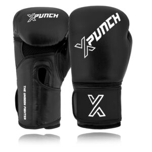 Rękawice Bokserskie XPUNCH DARK MOMENTUM Czarne - obrazek 2