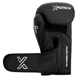 Rękawice Bokserskie XPUNCH DARK MOMENTUM Czarne - obrazek 4