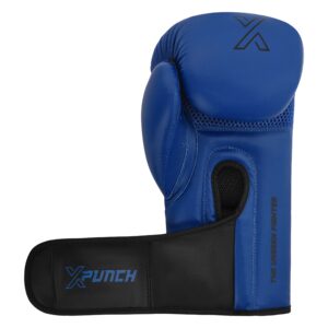 Rękawice Bokserskie XPUNCH XBLUE Niebieskie - obrazek 4