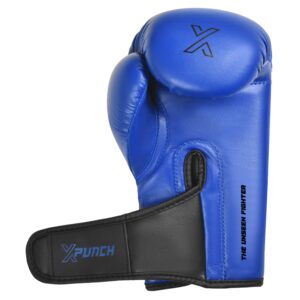 Treningowe Rękawice Bokserskie dla dzieci XPUNCH XBLUE JUNIOR Niebieskie
