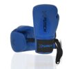 Rękawice Bokserskie XPUNCH XBLUE LACE Niebieskie, Sznurowane