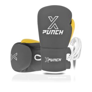 Treningowe Rękawice Bokserskie XPUNCH XCOMBAT Szare