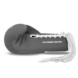 Treningowe Rękawice Bokserskie XPUNCH XCOMBAT Szare - obrazek 3