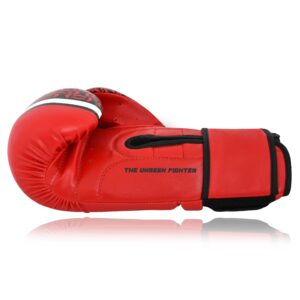 Treningowe Rękawice Bokserskie XPUNCH XEYE Czerwone - obrazek 3
