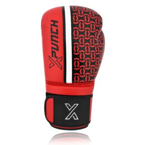 Treningowe Rękawice Bokserskie XPUNCH XEYE Czerwone - obrazek 6