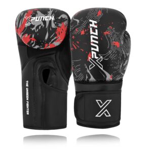 Treningowe Rękawice Bokserskie XPUNCH XFURY Czarne - obrazek 2
