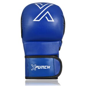 Rękawice do MMA XPUNCH ShooterBLUE Niebieskie