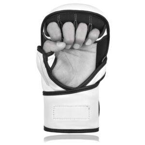 Rękawice do MMA XPUNCH ShooterWHITE Białe