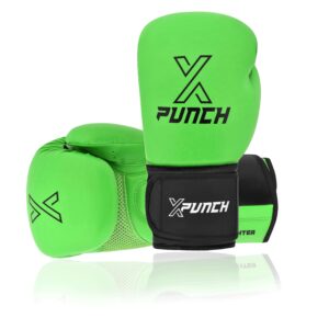 Treningowe Rękawice Bokserskie XPUNCH XGREEN Zelone
