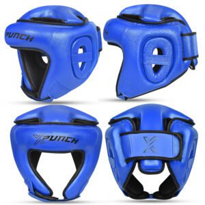 Kask Bokserski, MMA, Treningowy XPunch GuardianBLUE, Niebieski