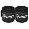 Owijki bokserskie XPUNCH XWRAP BLACK, Czarne Bandaże Bokserskie