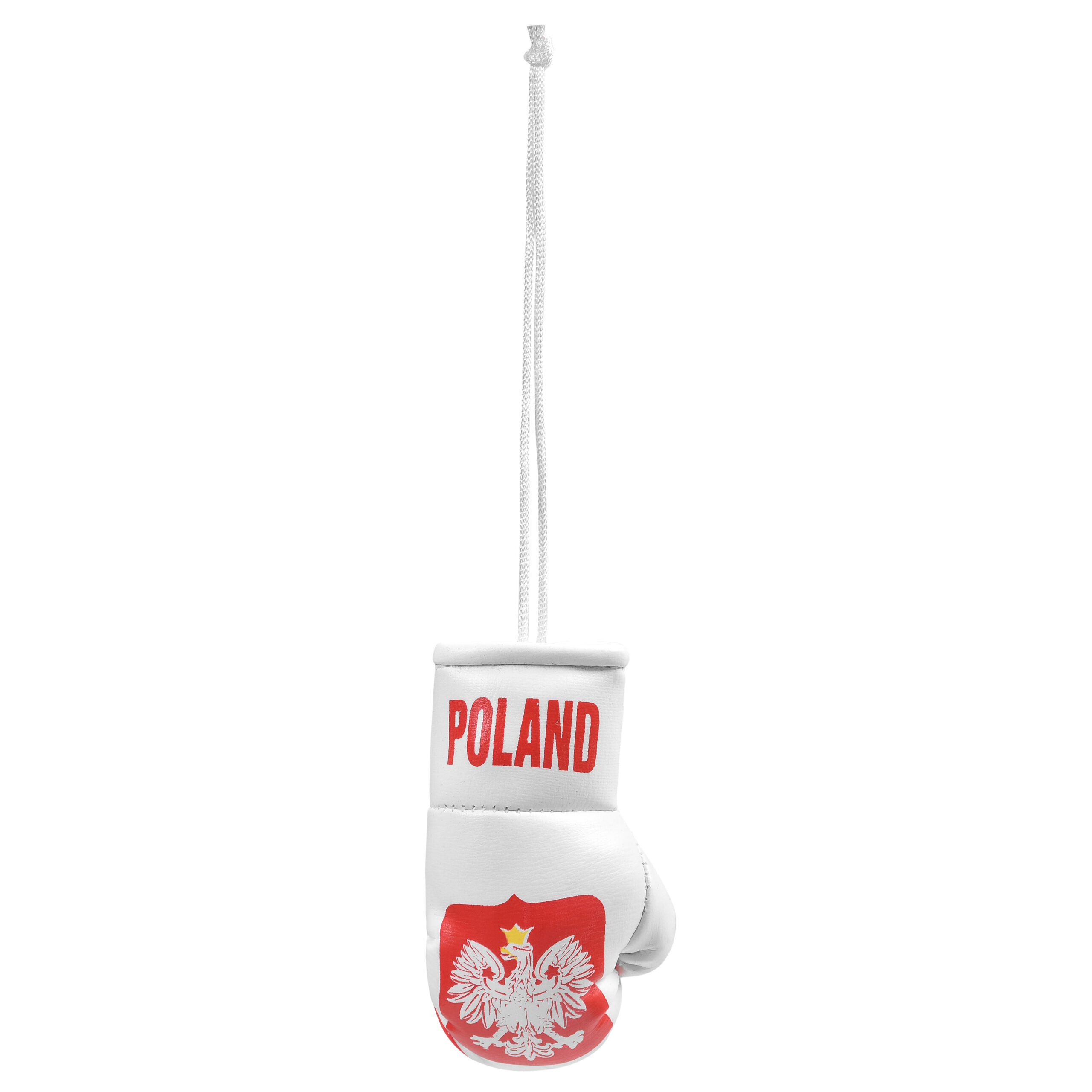 Zawieszka do samochodu Rękawica Bokserska XPUNCH POLSKA | Brelok Sportowy dla Fanów boksu i MMA | 1 szt.