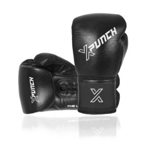 Rękawice Bokserskie Sznurowane Czarne