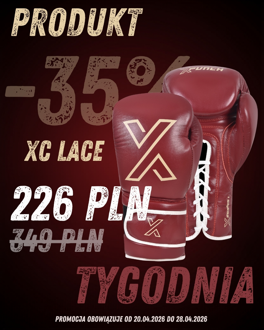 xpunch xc lace product tygodnia