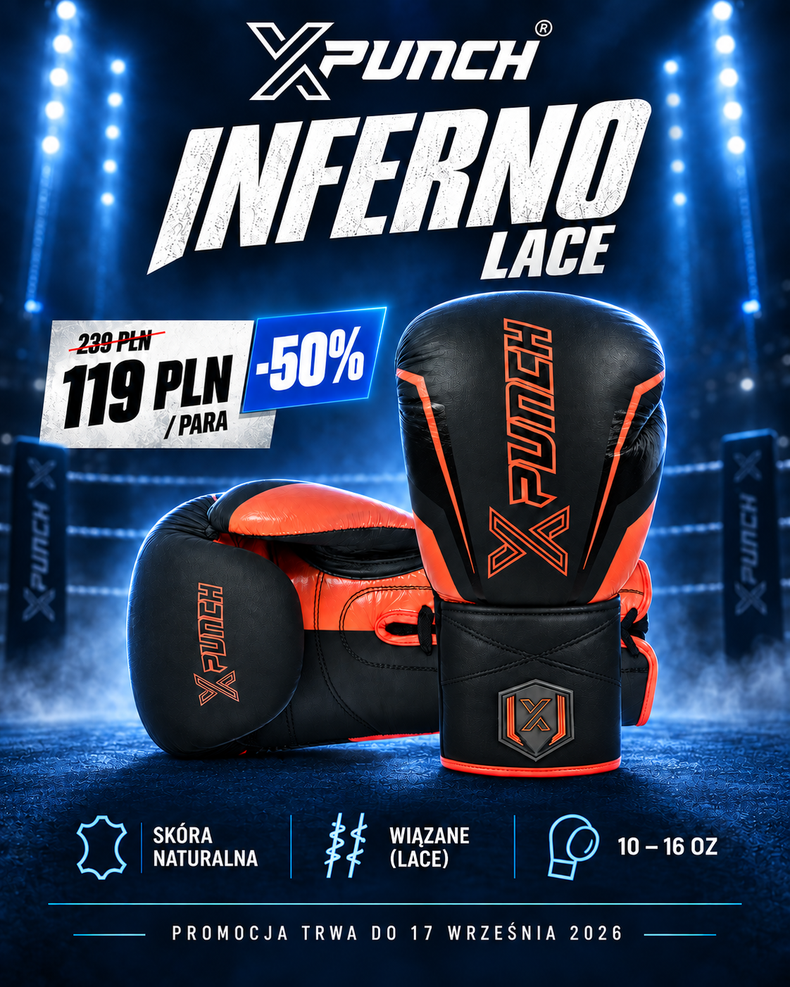PRODUKT tygodnia xpunch inferno lace